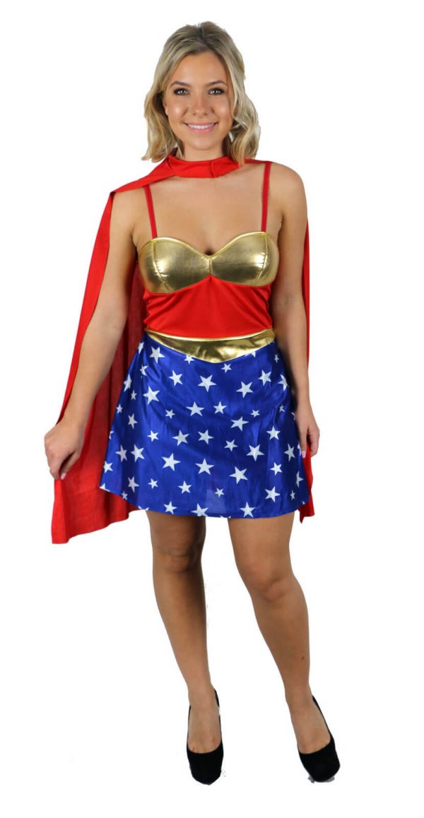 Wonder Woman Costume Abracadabra Fancy Dress