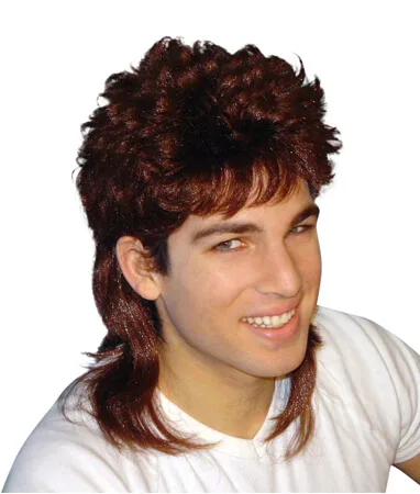 Mullet wig frankston best sale