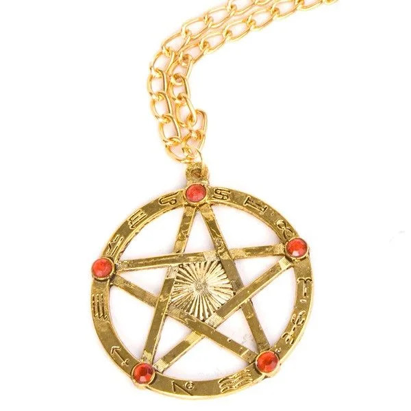 Gold Colour Gothic Medallion