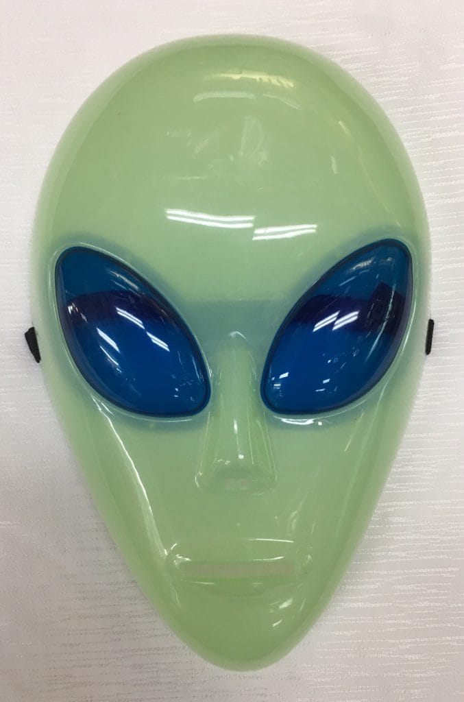 Alien Glow In The Dark Mask – Abracadabra Fancy Dress