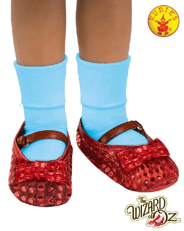 Dorothy Sequin Shoe Covers, Child