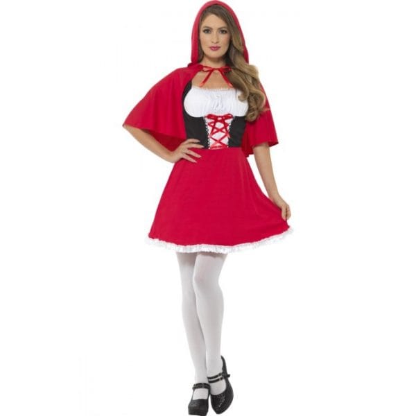 Red Riding Hood Costume, Short Dress