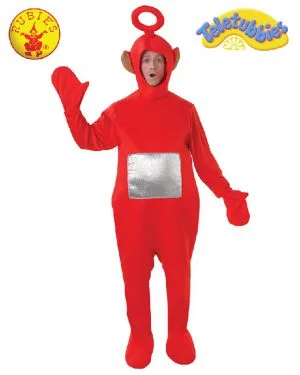 Teletubbies Po Deluxe Costume, Adult