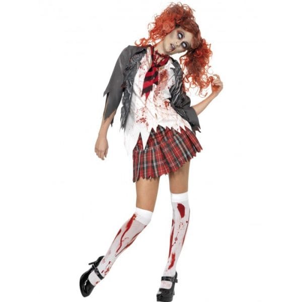 High School Horror Zombie Schoolgirl Costume