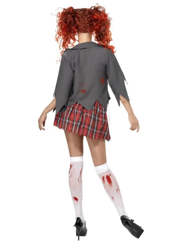 High School Horror Zombie Schoolgirl Costume - image  on https://www.abracadabrafancydress.com.au