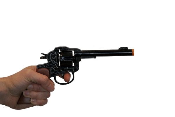 Diecast Cowboy Gun Wild West Pistol