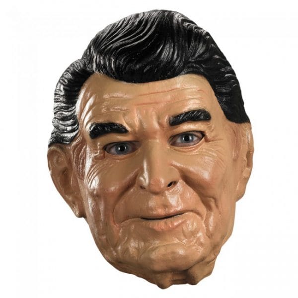 President Ronald Reagan Deluxe Mask Latex Political Republican - image reagan-600x600 on https://www.abracadabrafancydress.com.au