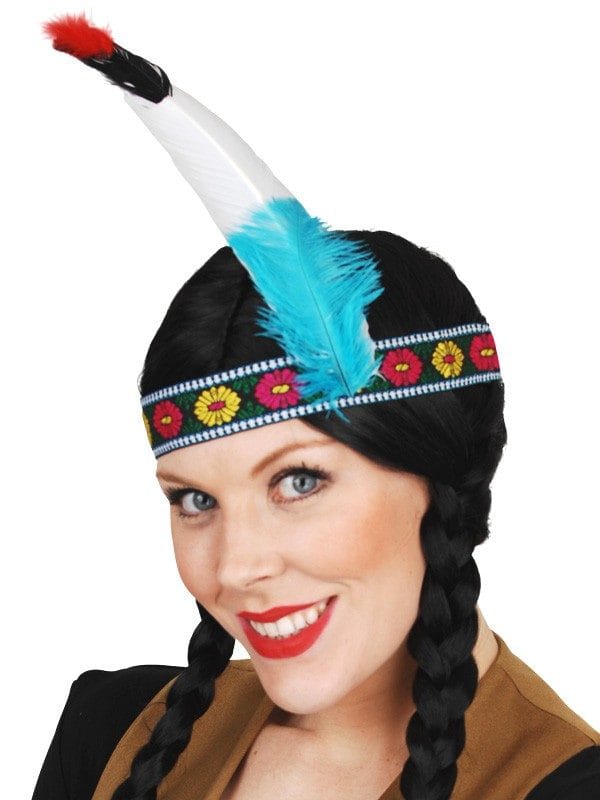 Indian Headpiece Single Feather - image Indian-Headpiece-Single-Feather-600x800 on https://www.abracadabrafancydress.com.au