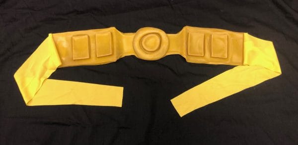 Yellow Super Hero Belt Batman Robin Batgirl DC Comics Utility Belt Superman - image yellow-super-hero-belt-600x293 on https://www.abracadabrafancydress.com.au