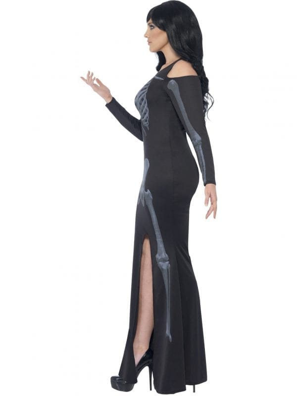 Curves Skeleton Bones Costume Gothic Halloween Horror Plus Size Dress - image Curves-Skeleton-Costume-3-600x800 on https://www.abracadabrafancydress.com.au