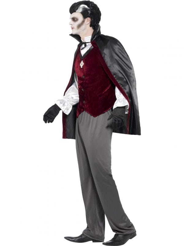 Vampire Costume Dracula Gothic Count Horror Halloween - image Vampire-Costume-1-600x800 on https://www.abracadabrafancydress.com.au