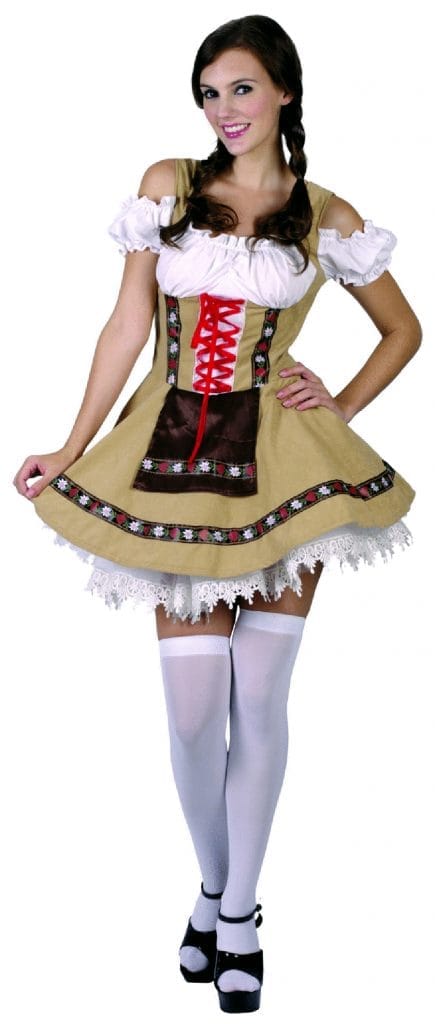 Bavarian Alpine Beer Girl Costume German Oktoberfest Dress ...