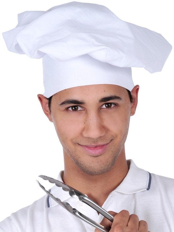 Chef Hat White - image Chef-Hat-600x800 on https://www.abracadabrafancydress.com.au