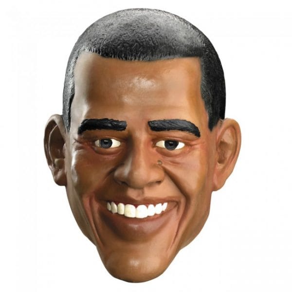 President Barack Obama Deluxe Mask Latex Political Democratic Costume America - image Obama-Deluxe-Mask-600x600 on https://www.abracadabrafancydress.com.au