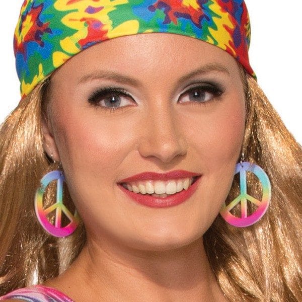 Rainbow Peace Earrings - image Rainbow-Peace-Earrings-1-600x600 on https://www.abracadabrafancydress.com.au