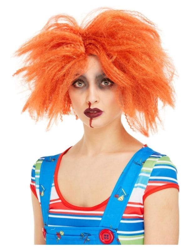 Licensed Chucky Wig Killer Doll Halloween Horror Fancy Dress Child's Play - image Chucky-Wig-1-600x800 on https://www.abracadabrafancydress.com.au