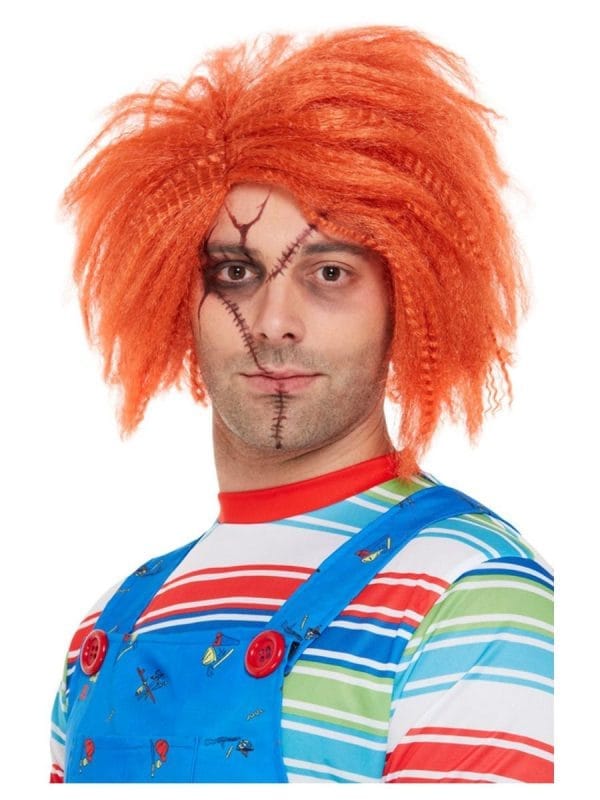 Licensed Chucky Wig Killer Doll Halloween Horror Fancy Dress Child's Play - image Chucky-Wig-600x800 on https://www.abracadabrafancydress.com.au