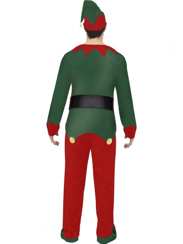 Elf Costume Santas Little Helper Red And Green Funny Xmas Christmas Fancy Dress