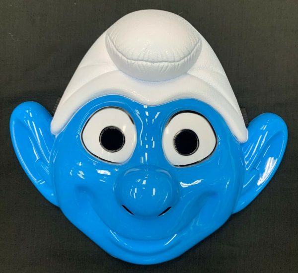 Smurf Mask Smurfs PVC Masquerade Costume Cartoon