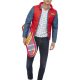 Back to the Future Marty McFly Costume Gilet (Jacket) Mock Shirt & Hoverboard
