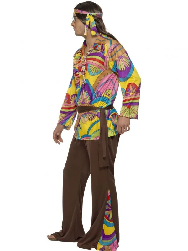 Psychedelic Hippie Costume Mens Hippy Retro 60s 70s Disco Woodstock - image 32032_1-600x800 on https://www.abracadabrafancydress.com.au