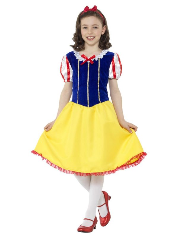 Deluxe Snow White Princess Girls Costume Book Week Disney - image 47693-600x800 on https://www.abracadabrafancydress.com.au