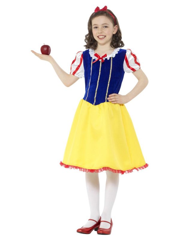 Deluxe Snow White Princess Girls Costume Book Week Disney - image 47693_1-600x800 on https://www.abracadabrafancydress.com.au