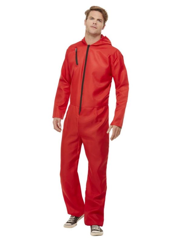 Squid Game Money Heist Villain Red Jumpsuit Costume Halloween Cosplay Uniform Bank Robber - image 61037_1-600x800 on https://www.abracadabrafancydress.com.au