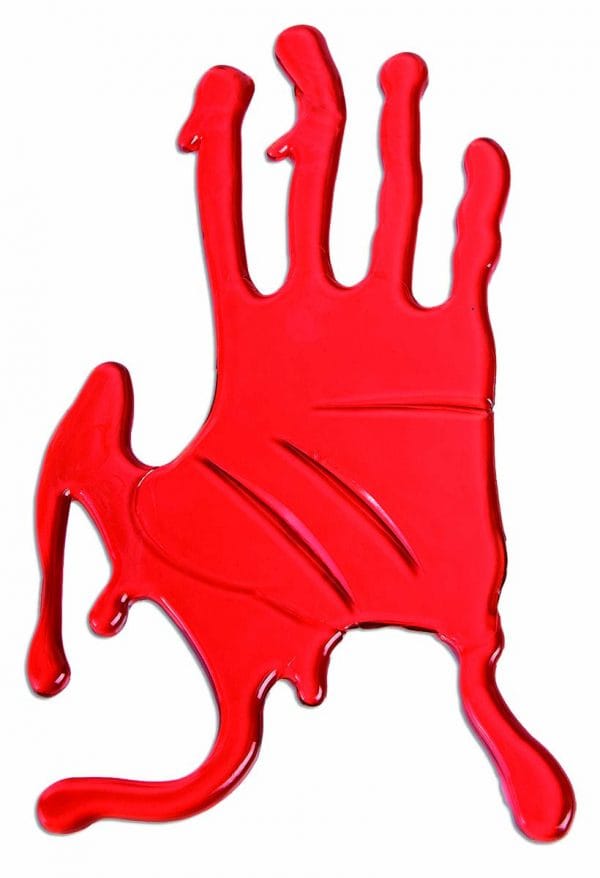 Blood Gel Hand Window Decoration Horrible Blooded Fancy Dress Prop - image 79043-600x878 on https://www.abracadabrafancydress.com.au