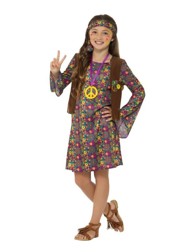 Hippie Girl Hippy Flower Child 1960's 60s 1970s Costume Child Groovy Fancy Dress - image hippie-girl-costume_ce160a5d-4ded-48f5-957e-d46d8f6d4462_2000x-600x800 on https://www.abracadabrafancydress.com.au