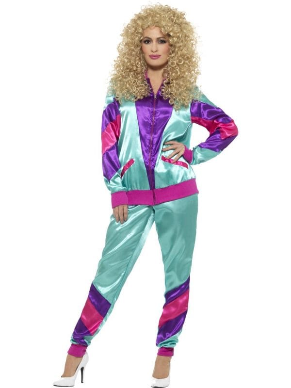 Womens 80s Height Fashion Scouser Tracksuit Shell Suit Costume - image 43130-600x800 on https://www.abracadabrafancydress.com.au