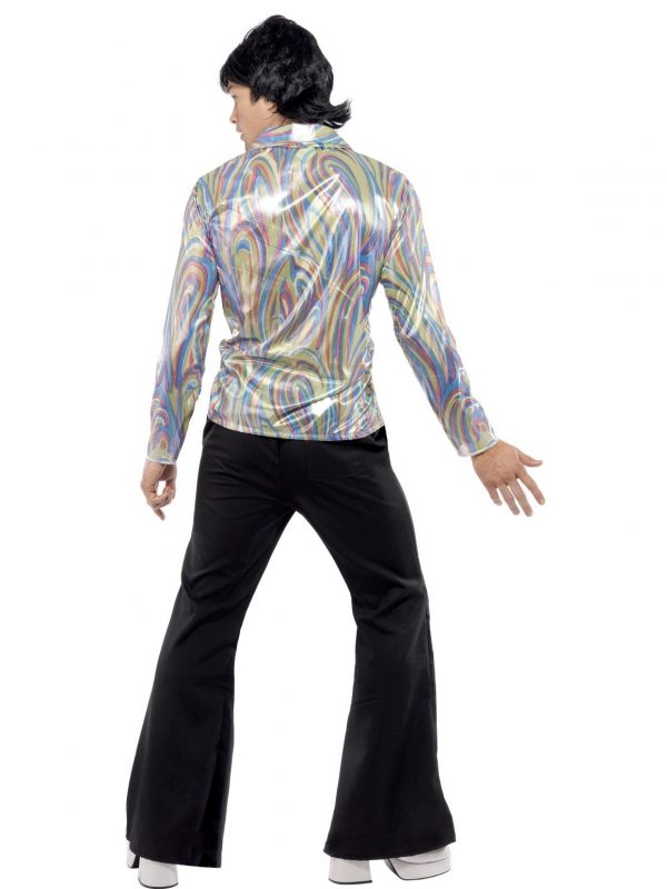 Psychedelic Shirt Retro Disco Flares Costume Mens Hippy 60s 70s Woodstock - image 33841_2-600x800 on https://www.abracadabrafancydress.com.au