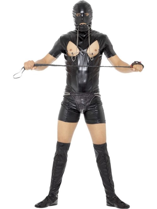 Gimp Suit Bondage Costume Pulp Fiction Funny PVC Stag Bucks - image 45599-600x800 on https://www.abracadabrafancydress.com.au