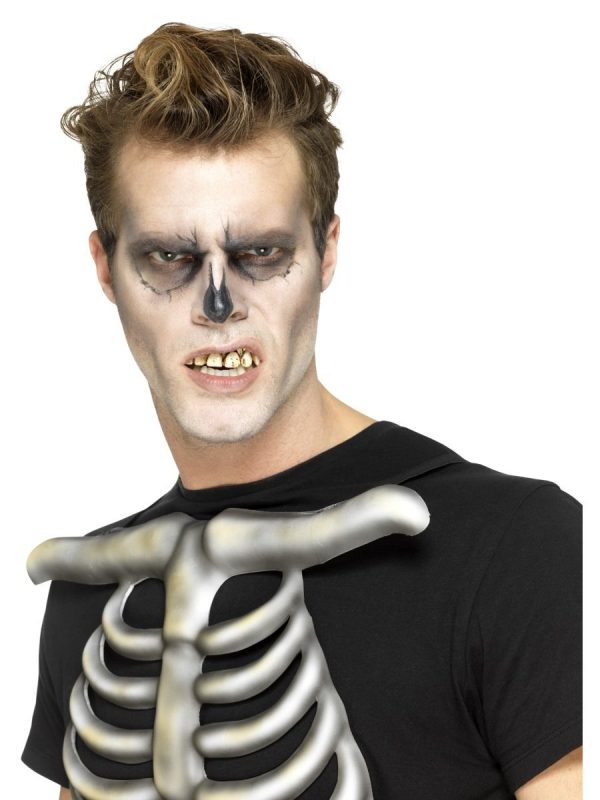 Billy Bob Skeleton Fake Teeth Zombie Custom Fit - image 47012-600x800 on https://www.abracadabrafancydress.com.au