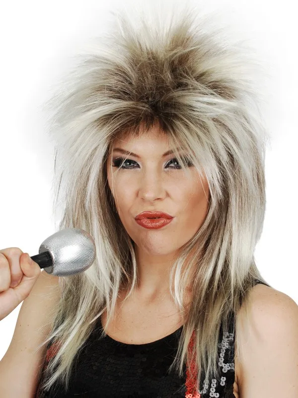 Tina Turner 80s Punk Rock Diva Wig - image NZ4912 on https://www.abracadabrafancydress.com.au