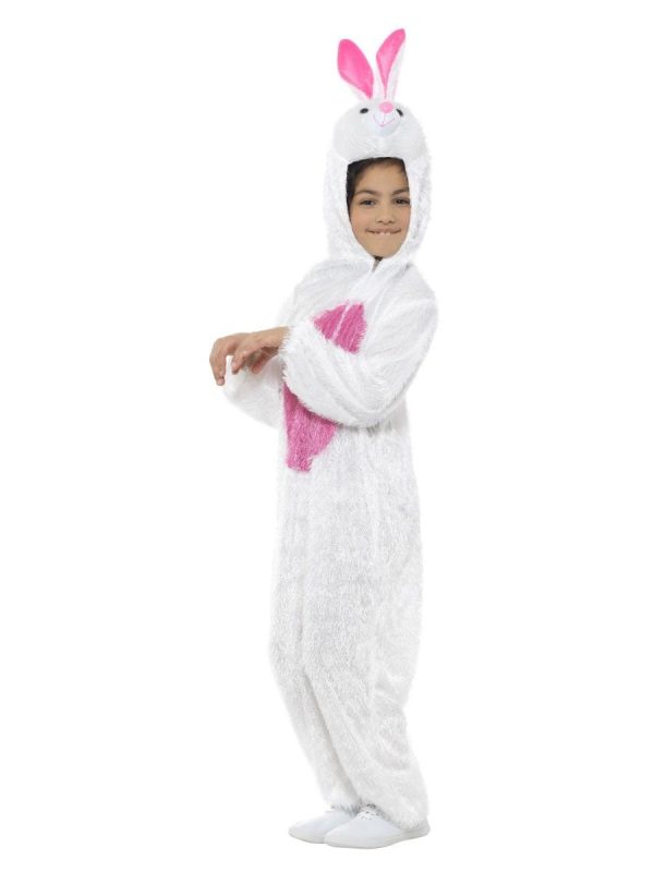 Rabbit Bunny Costume Easter Animal Child Story Book Week Alice In Wonderland - image kids-bunny-costume-white-medium-alternative-view1_2000x-600x800 on https://www.abracadabrafancydress.com.au