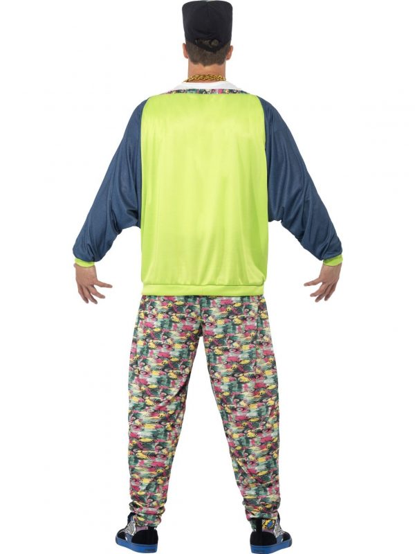 Mens 80s Hip Hop Costume Retro Rapper Tracksuit Shell Suit Fancy Dress 1980s - image 43198_2-600x800 on https://www.abracadabrafancydress.com.au