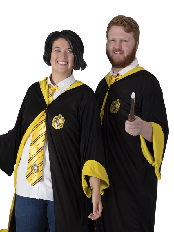 Harry Potter Hufflepuff Robe Adult Costume - image 8971-2-600x800 on https://www.abracadabrafancydress.com.au