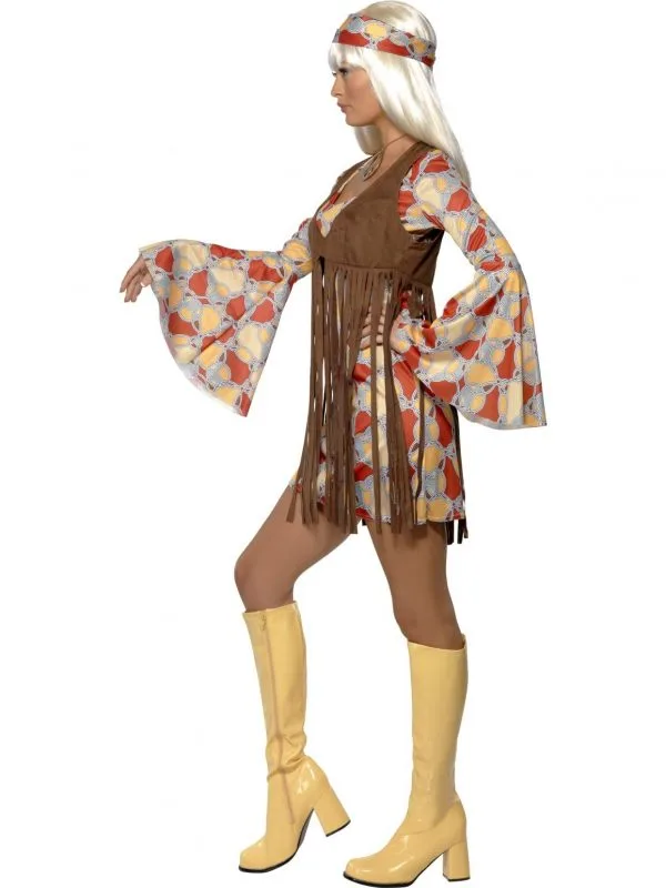 Hippie Costume Flower Power 60s 70s Go Go Retro Hippy Groovy Dress Woodstock - image 39435_1-600x800 on https://www.abracadabrafancydress.com.au