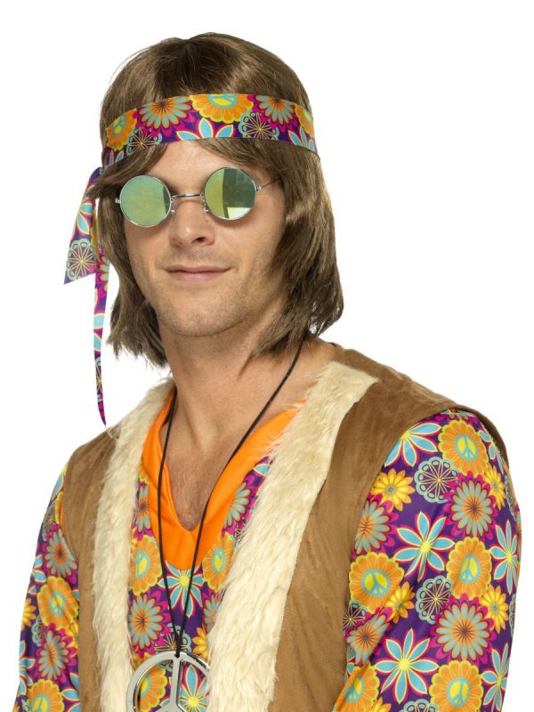 Lennon Glasses Mirrored Round Lenses Hippy Hippie Beatles - image 43064_a1-600x800 on https://www.abracadabrafancydress.com.au