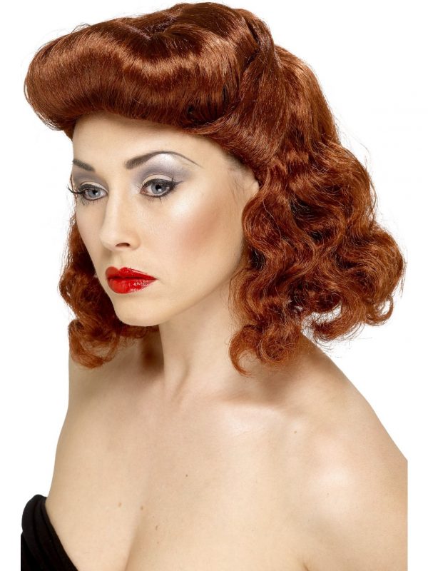 Auburn Pin Up Girl Wig - image 42223_0-600x800 on https://www.abracadabrafancydress.com.au