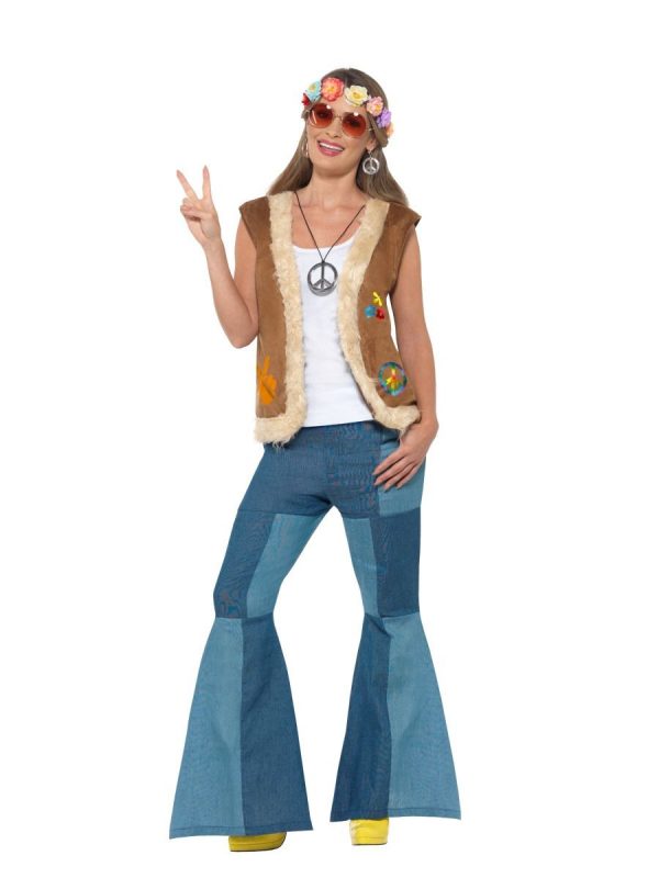 Hippie Vest Costume Waistcoat Hippy Retro 60s 70s Woodstock - image 47340_1-600x800 on https://www.abracadabrafancydress.com.au