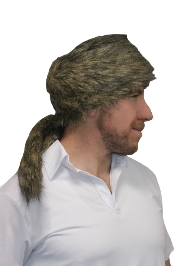 Daniel Boone Hat Davy Crockett Trapper Coonskin Cap - image HTTH3801-600x900 on https://www.abracadabrafancydress.com.au