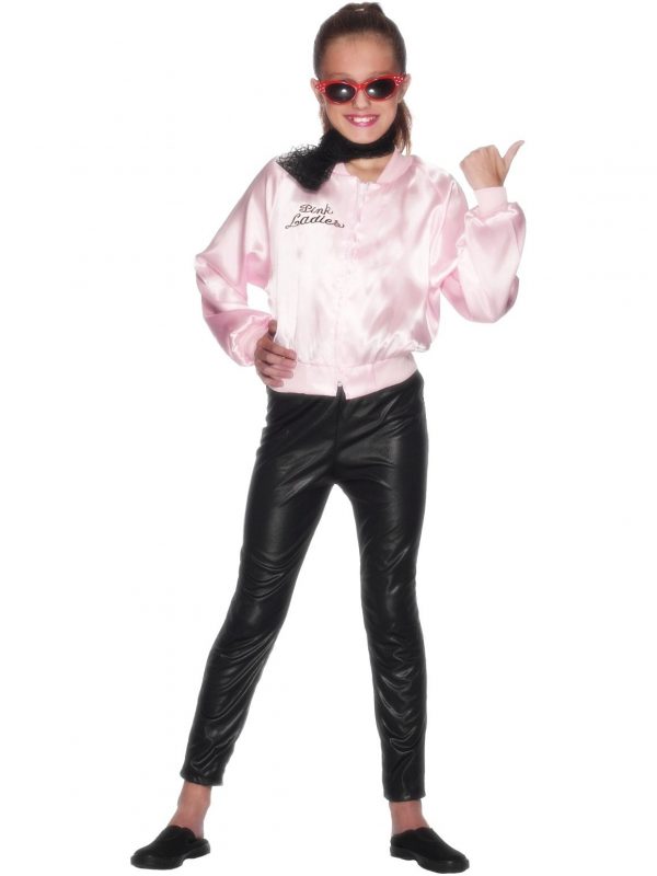 Pink Ladies Child Costume Licensed Jacket Sandy Frenchie Rizzo Grease - image 27490_0-600x800 on https://www.abracadabrafancydress.com.au