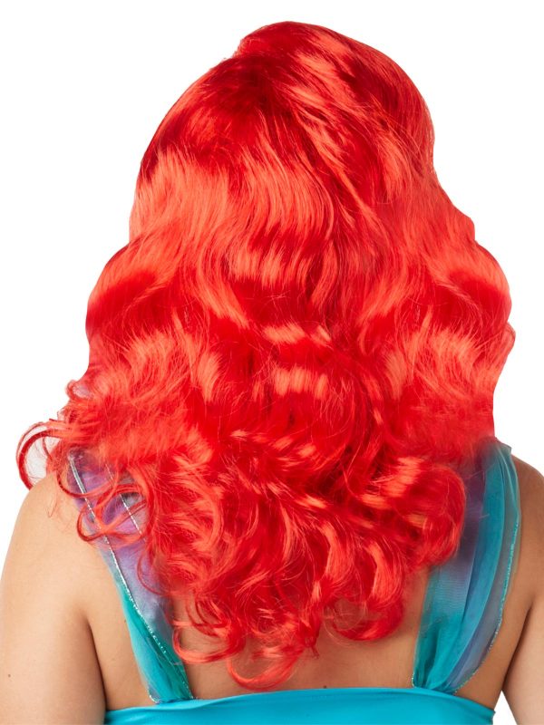 Ariel Mermaid Red Wig - image 38123-1-600x800 on https://www.abracadabrafancydress.com.au