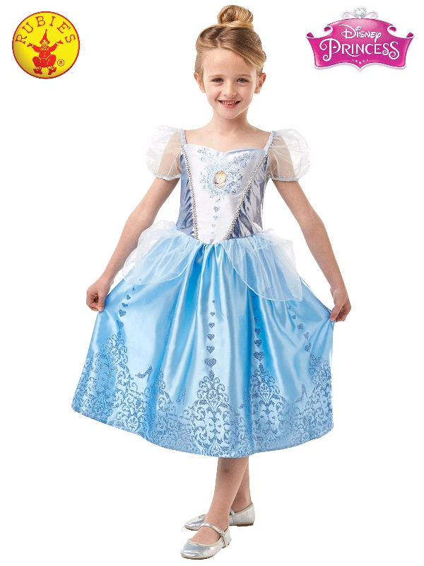 Cinderella Gem Princess Costume 4-6 Years - Abracadabra Fancy Dress