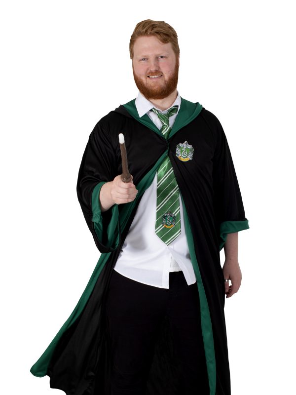 Harry Potter Slytherin Robe Adult Costume - image 8970-1-600x800 on https://www.abracadabrafancydress.com.au