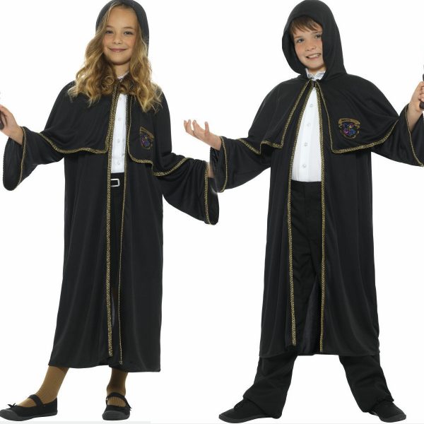 Child Wizard Cloak Classic Hooded Robe Harry Potter Book Week Dress Up - image s-l1600-64-600x600 on https://www.abracadabrafancydress.com.au