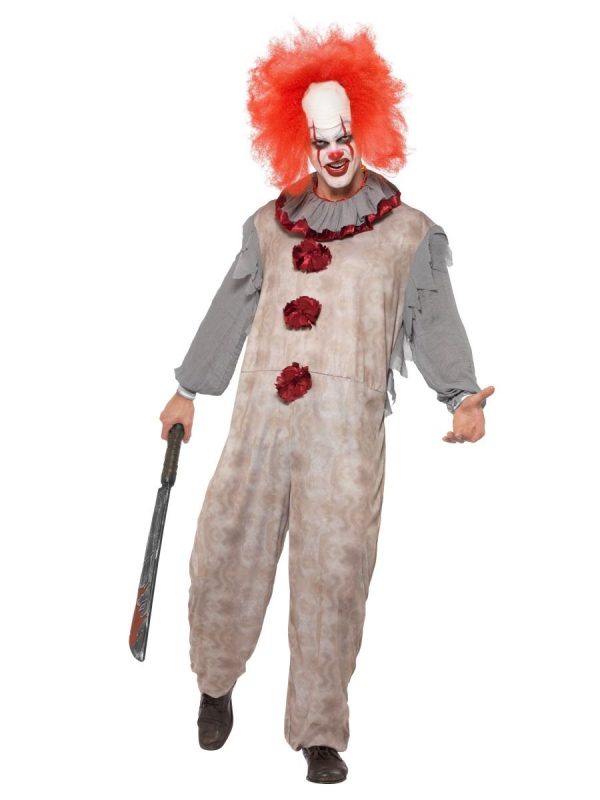 Vintage Clown Costume Pennywise IT Carnival Jester - image 40325-600x800 on https://www.abracadabrafancydress.com.au