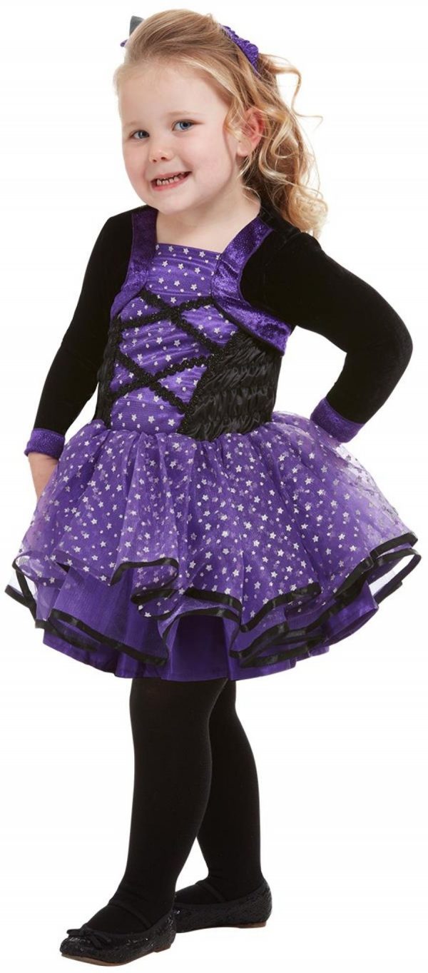 Pretty Star Witch Toddler Size 1-2 and 3-4 Years Costume Horror Halloween - image 61127_1-600x1363 on https://www.abracadabrafancydress.com.au